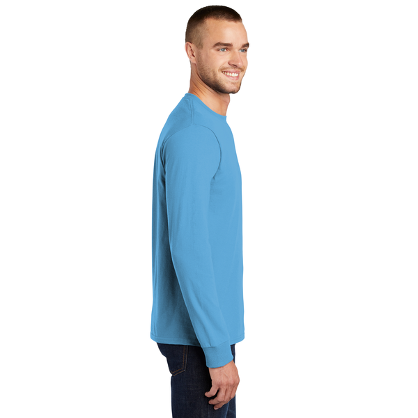 Port & Company® Essential Heavyweight 100% Cotton Full Color Unisex Long Sleeve Tee