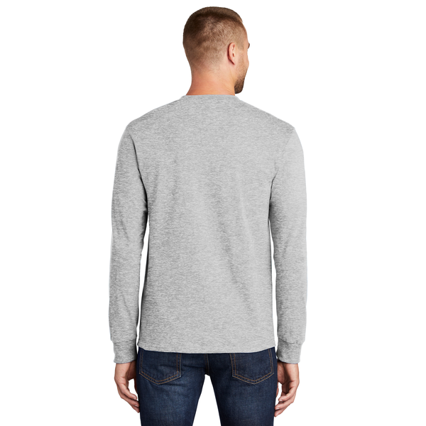 Port & Company® Essential Heavyweight 100% Cotton Full Color Unisex Long Sleeve Tee