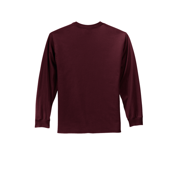 Port & Company® Essential Heavyweight 100% Cotton Full Color Unisex Long Sleeve Tee