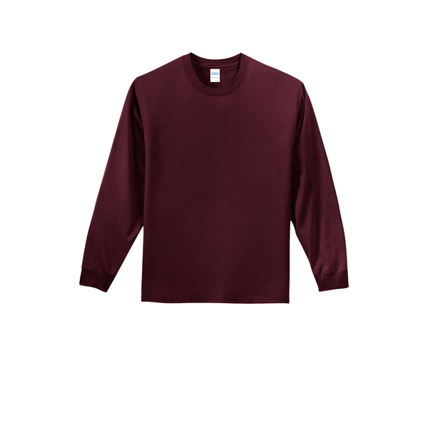 Port & Company® Essential Heavyweight 100% Cotton Full Color Unisex Long Sleeve Tee
