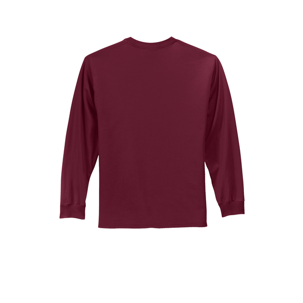 Port & Company® Essential Heavyweight 100% Cotton Full Color Unisex Long Sleeve Tee