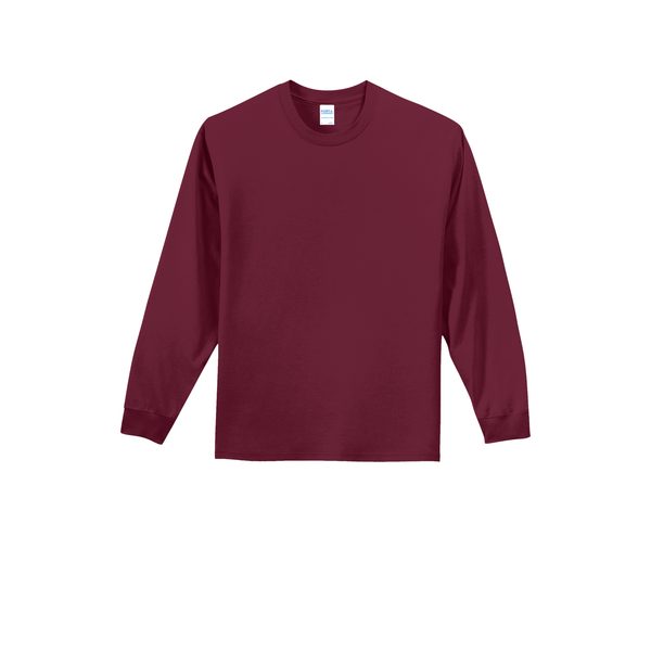 Port & Company® Essential Heavyweight 100% Cotton Full Color Unisex Long Sleeve Tee