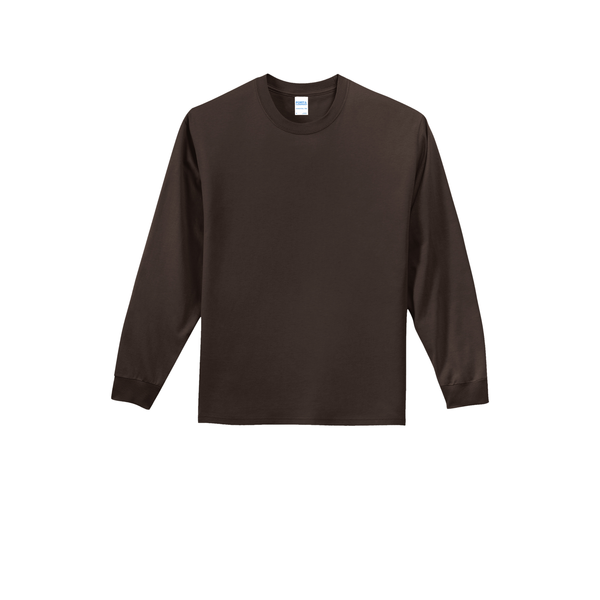 Port & Company® Essential Heavyweight 100% Cotton Full Color Unisex Long Sleeve Tee