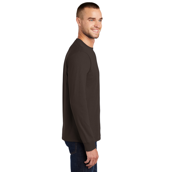 Port & Company® Essential Heavyweight 100% Cotton Full Color Unisex Long Sleeve Tee