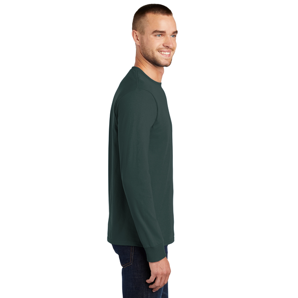 Port & Company® Essential Heavyweight 100% Cotton Full Color Unisex Long Sleeve Tee