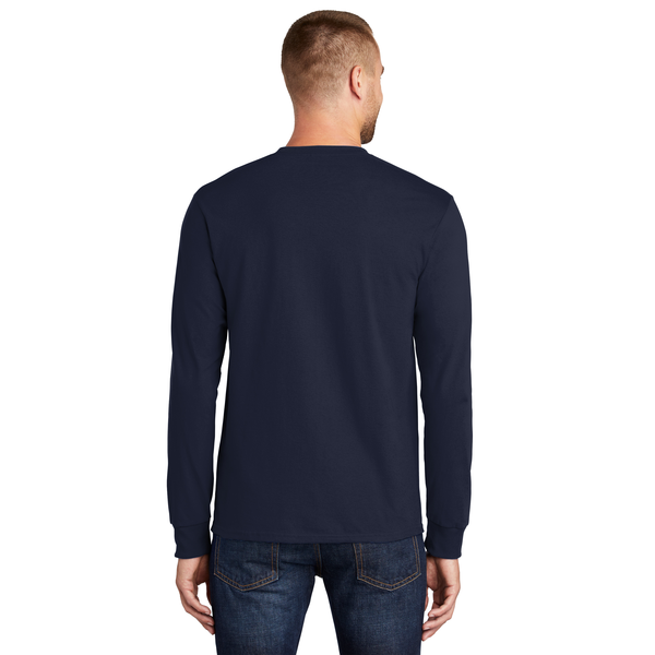 Port & Company® Essential Heavyweight 100% Cotton Full Color Unisex Long Sleeve Tee