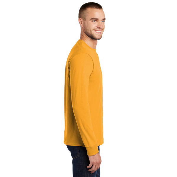 Port & Company® Essential Heavyweight 100% Cotton Full Color Unisex Long Sleeve Tee