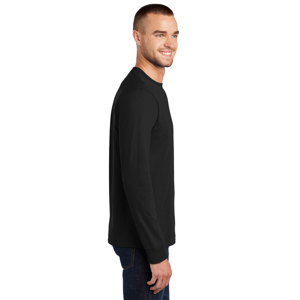 Port & Company® Essential Heavyweight 100% Cotton Full Color Unisex Long Sleeve Tee