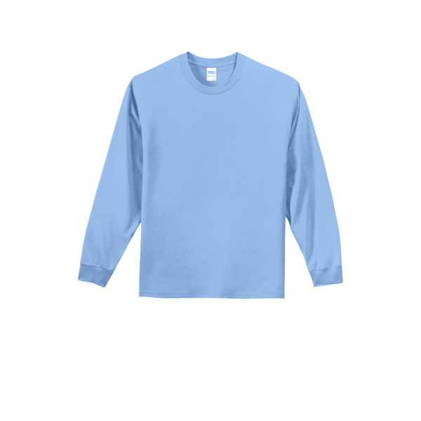 Port & Company® Essential Heavyweight 100% Cotton Full Color Unisex Long Sleeve Tee