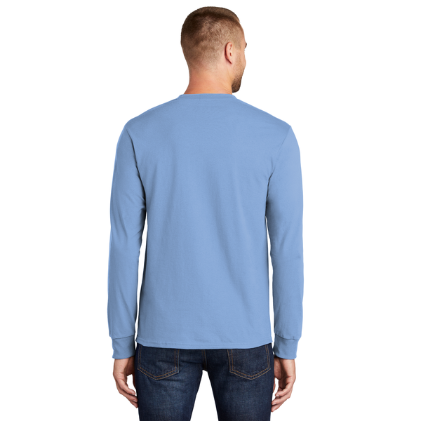 Port & Company® Essential Heavyweight 100% Cotton Full Color Unisex Long Sleeve Tee