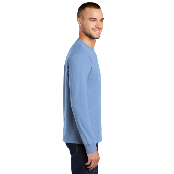 Port & Company® Essential Heavyweight 100% Cotton Full Color Unisex Long Sleeve Tee