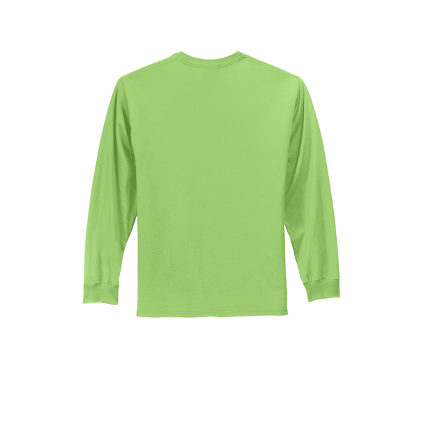 Port & Company® Essential Heavyweight 100% Cotton Full Color Unisex Long Sleeve Tee