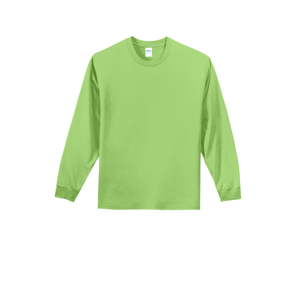 Port & Company® Essential Heavyweight 100% Cotton Full Color Unisex Long Sleeve Tee