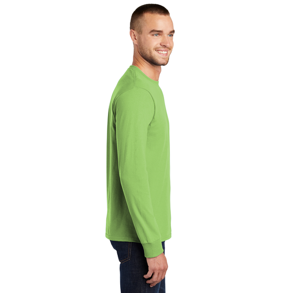 Port & Company® Essential Heavyweight 100% Cotton Full Color Unisex Long Sleeve Tee