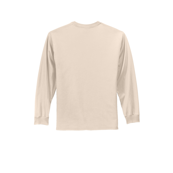 Port & Company® Essential Heavyweight 100% Cotton Full Color Unisex Long Sleeve Tee