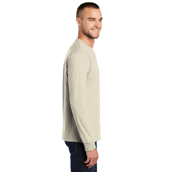 Port & Company® Essential Heavyweight 100% Cotton Full Color Unisex Long Sleeve Tee