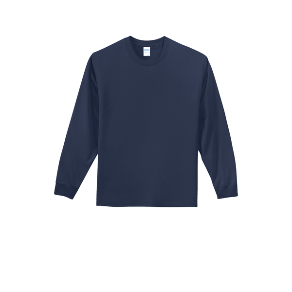 Port & Company® Essential Heavyweight 100% Cotton Full Color Unisex Long Sleeve Tee