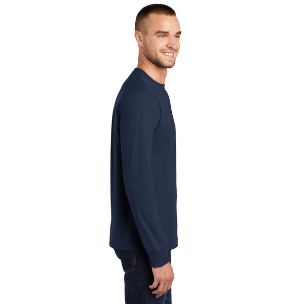 Port & Company® Essential Heavyweight 100% Cotton Full Color Unisex Long Sleeve Tee