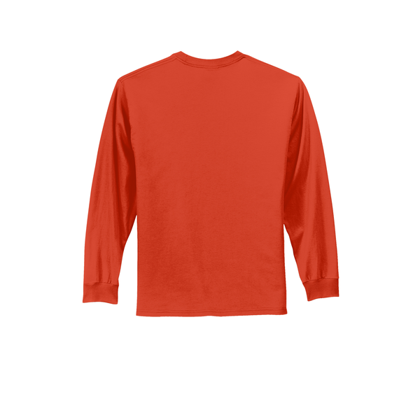 Port & Company® Essential Heavyweight 100% Cotton Full Color Unisex Long Sleeve Tee