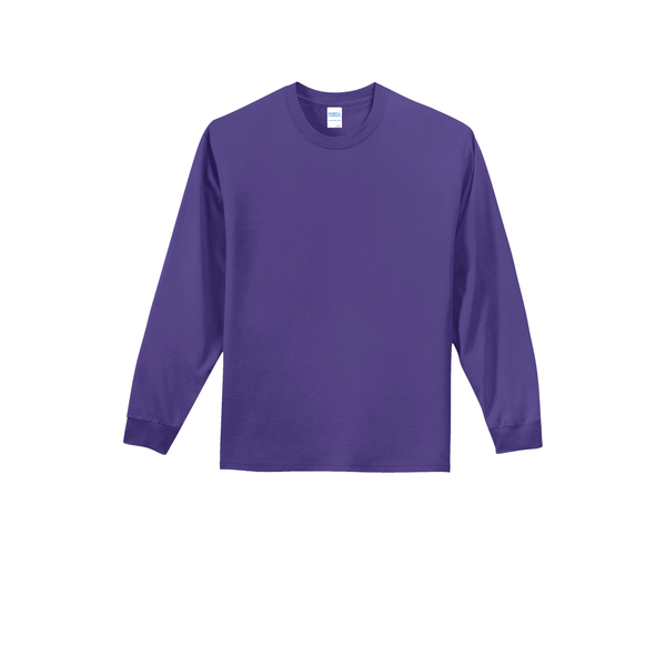 Port & Company® Essential Heavyweight 100% Cotton Full Color Unisex Long Sleeve Tee