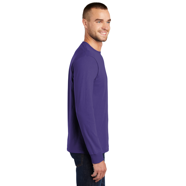 Port & Company® Essential Heavyweight 100% Cotton Full Color Unisex Long Sleeve Tee