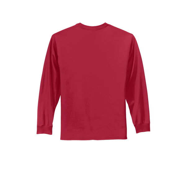 Port & Company® Essential Heavyweight 100% Cotton Full Color Unisex Long Sleeve Tee