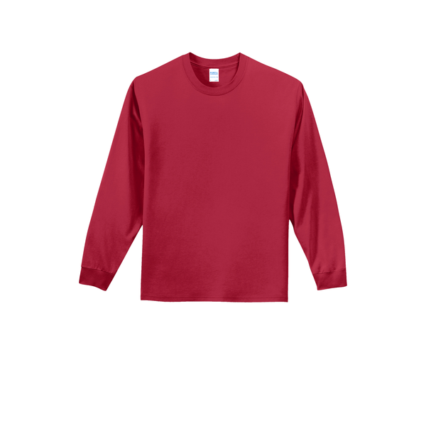 Port & Company® Essential Heavyweight 100% Cotton Full Color Unisex Long Sleeve Tee
