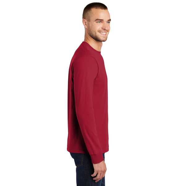 Port & Company® Essential Heavyweight 100% Cotton Full Color Unisex Long Sleeve Tee