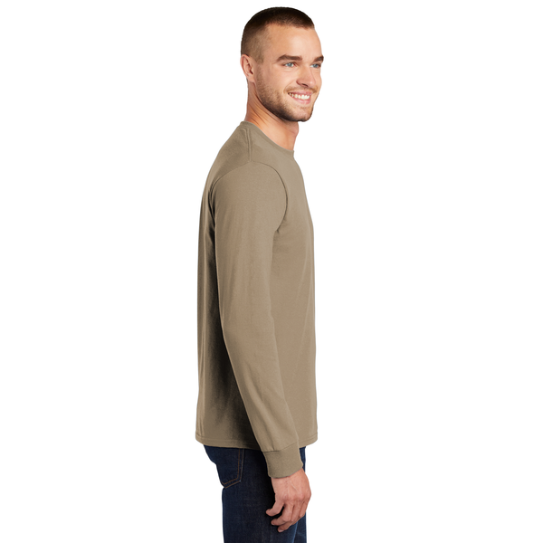 Port & Company® Essential Heavyweight 100% Cotton Full Color Unisex Long Sleeve Tee