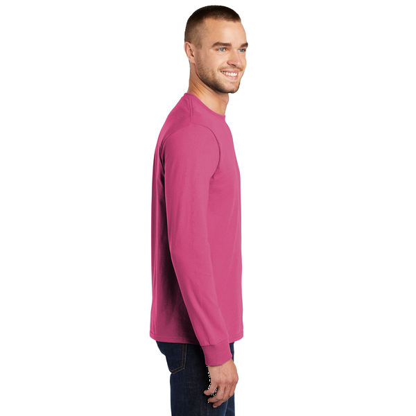 Port & Company® Essential Heavyweight 100% Cotton Full Color Unisex Long Sleeve Tee