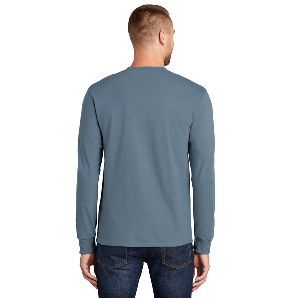 Port & Company® Essential Heavyweight 100% Cotton Full Color Unisex Long Sleeve Tee