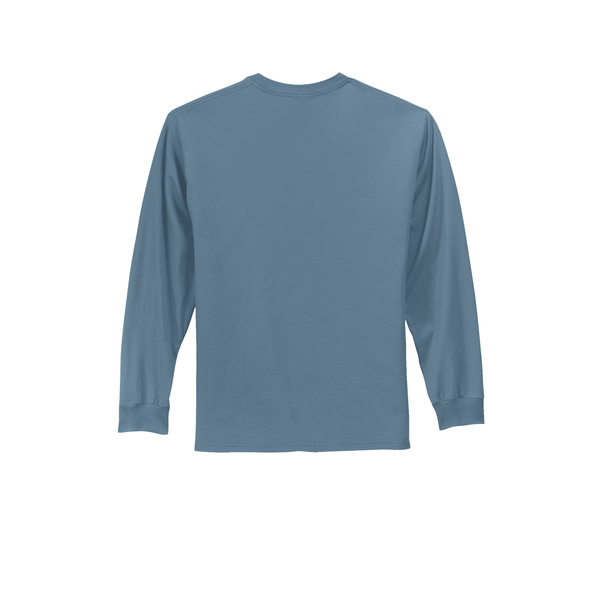 Port & Company® Essential Heavyweight 100% Cotton Full Color Unisex Long Sleeve Tee