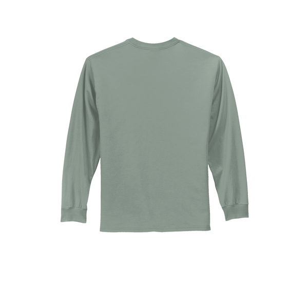 Port & Company® Essential Heavyweight 100% Cotton Full Color Unisex Long Sleeve Tee