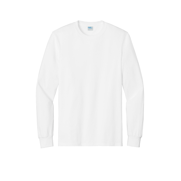 Port & Company® Essential Heavyweight 100% Cotton Full Color Unisex Long Sleeve Tee