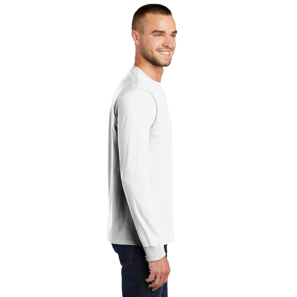 Port & Company® Essential Heavyweight 100% Cotton Full Color Unisex Long Sleeve Tee