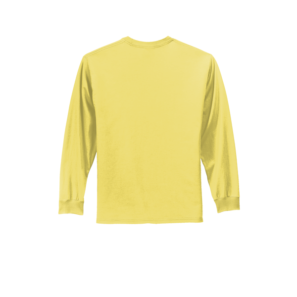 Port & Company® Essential Heavyweight 100% Cotton Full Color Unisex Long Sleeve Tee