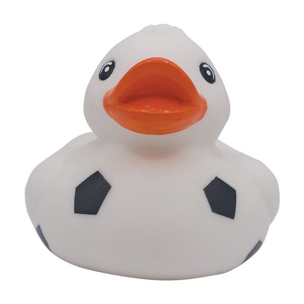 Mini Soccer Rubber Duck