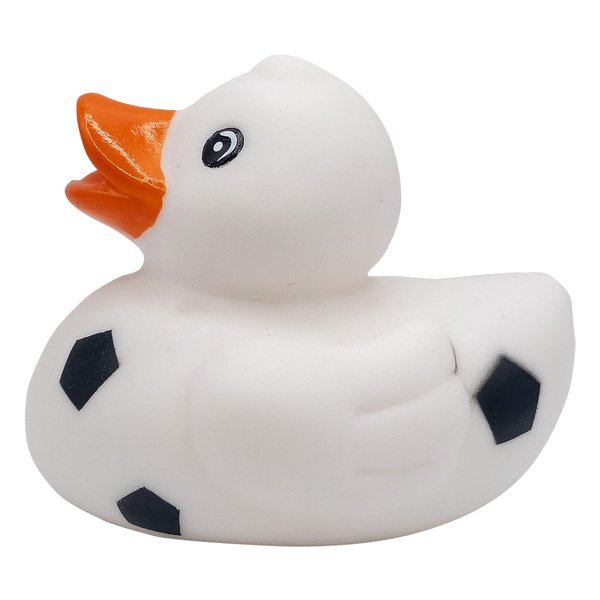 Mini Soccer Rubber Duck