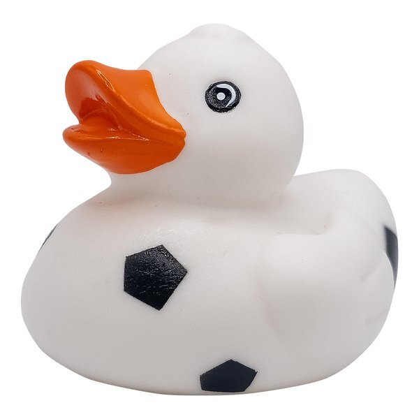 Mini Soccer Rubber Duck
