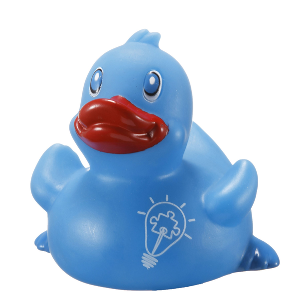 Autism Awareness Rubber Duck