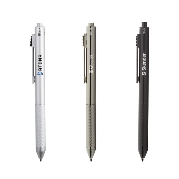 Newton 4-in-1 Click-Action Ballpoint Pen & Mechanical Pencil