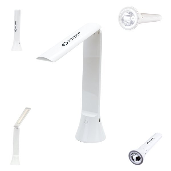 Raya 2-in-1 Rechargeable Desk Lamp Flashlight