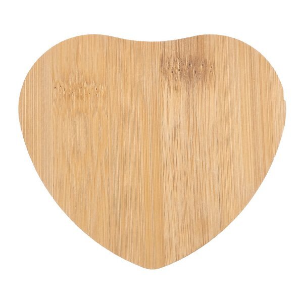 Wooden Heart Shape Coaster