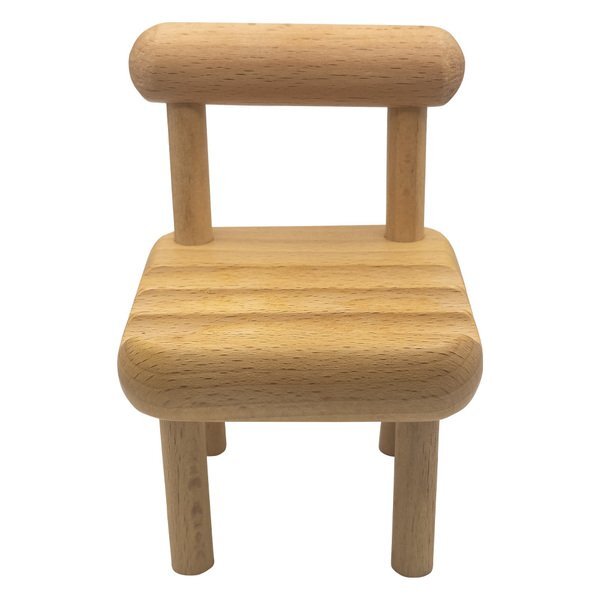 Wooden Chair Phone Holder