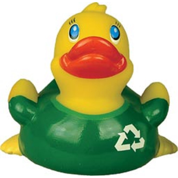 Recycle Go Green Rubber Duck
