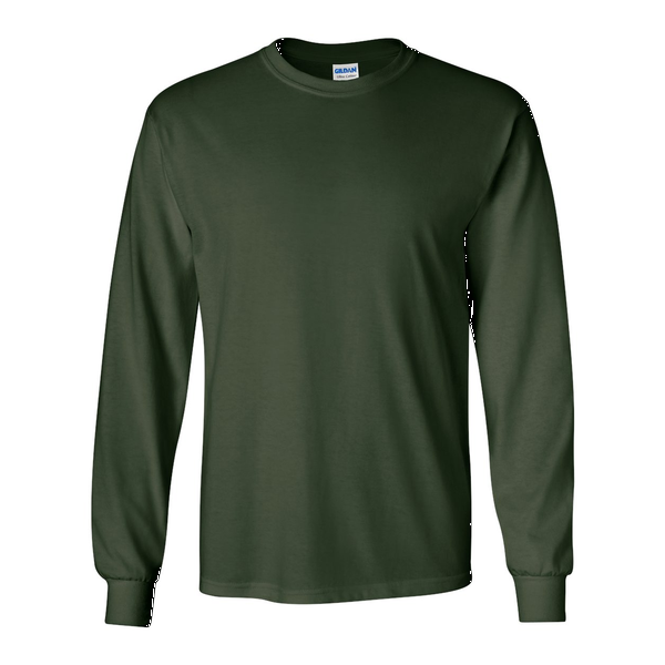 Gildan® Ultra Cotton® 100% Cotton Full Color Unisex Long Sleeve Tee