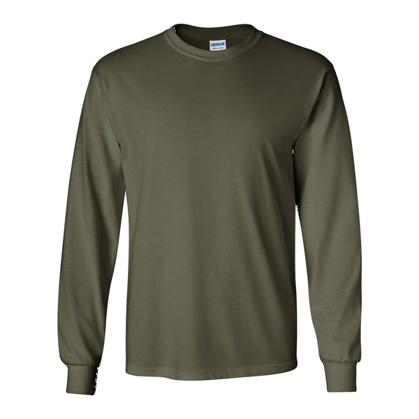 Gildan® Ultra Cotton® 100% Cotton Full Color Unisex Long Sleeve Tee