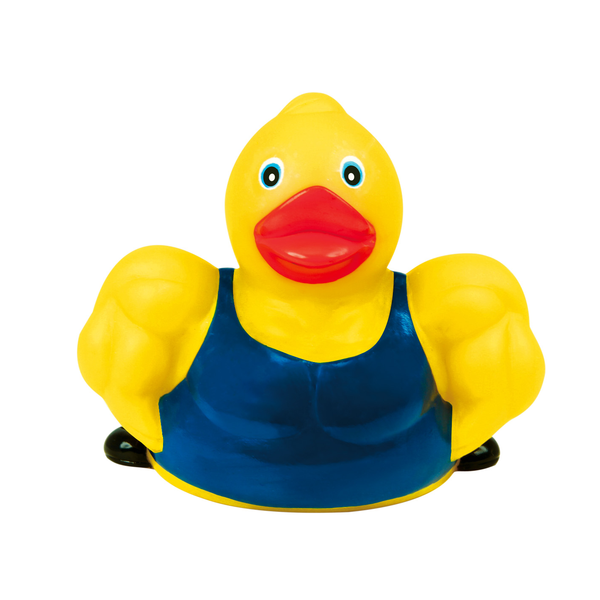 Mr. Muscles Rubber Duck