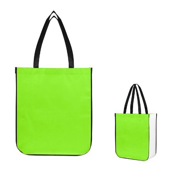 Jumbo Lola Laminated Non-Woven Tote Bag w/ 100% rPET Material