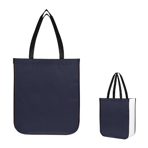 Jumbo Lola Laminated Non-Woven Tote Bag w/ 100% rPET Material